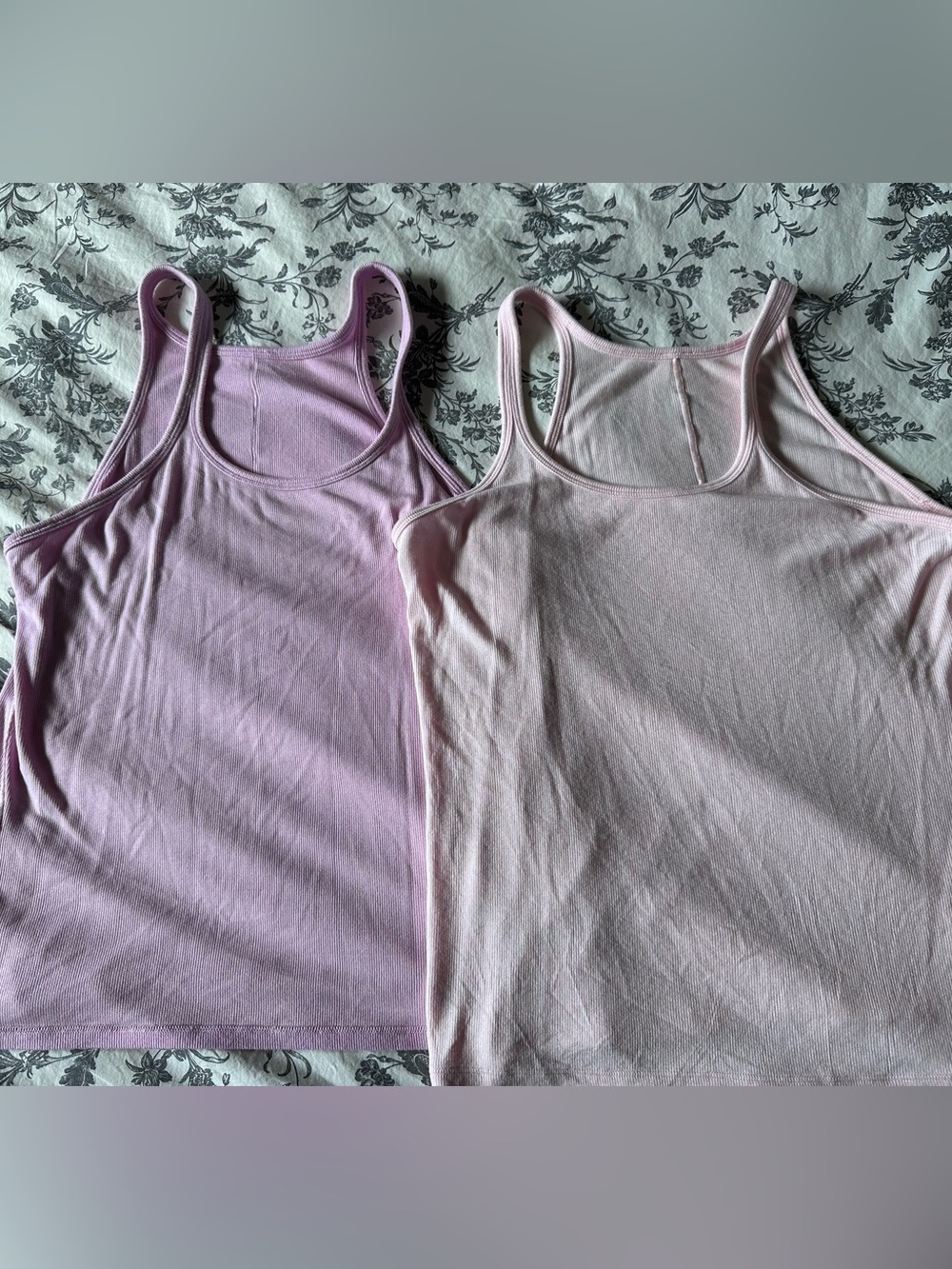 Lot of 2 lululemon thin strap racerback tank tops !